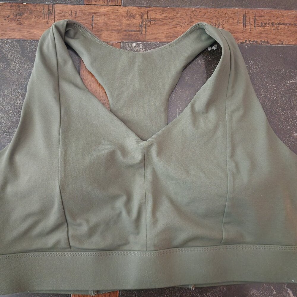Fabletics Olive Sports Bra - Size 2X
